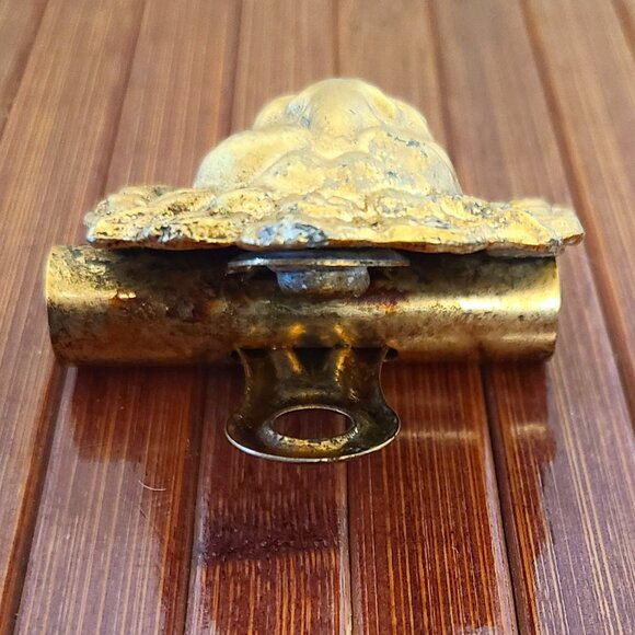 Vintage Gold Tone Lion Head Hunt Clip No. 2, Hunt Mfg Statesville N. C. - Picture 6 of 7